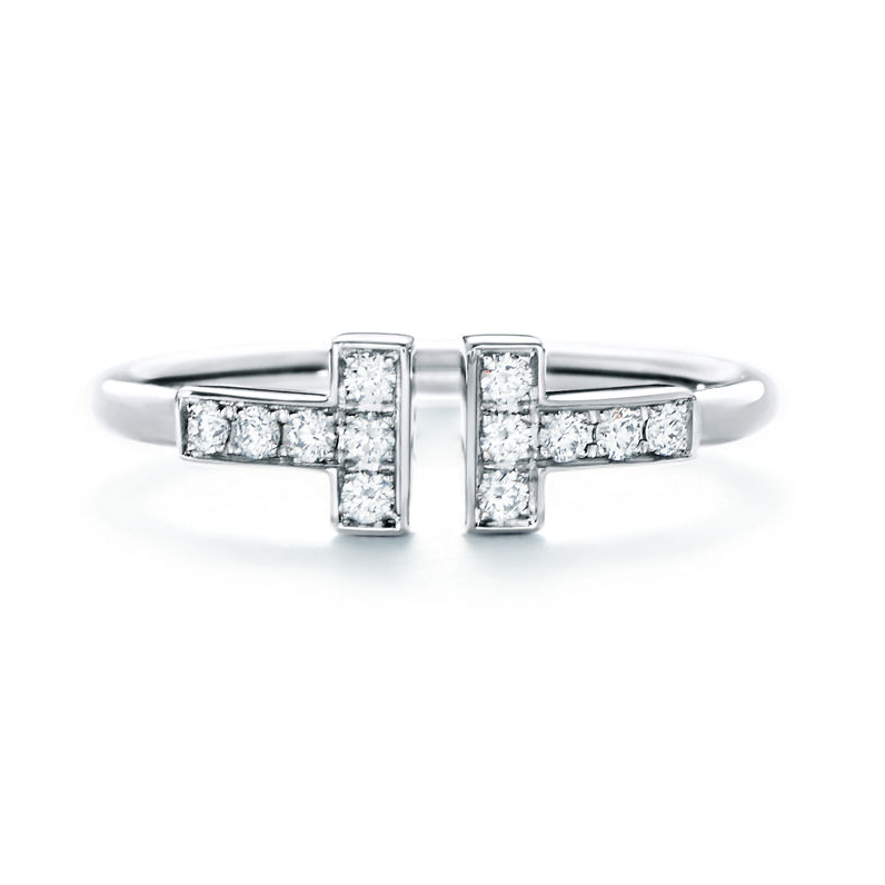 Tiffany T Diamond Wire Ring